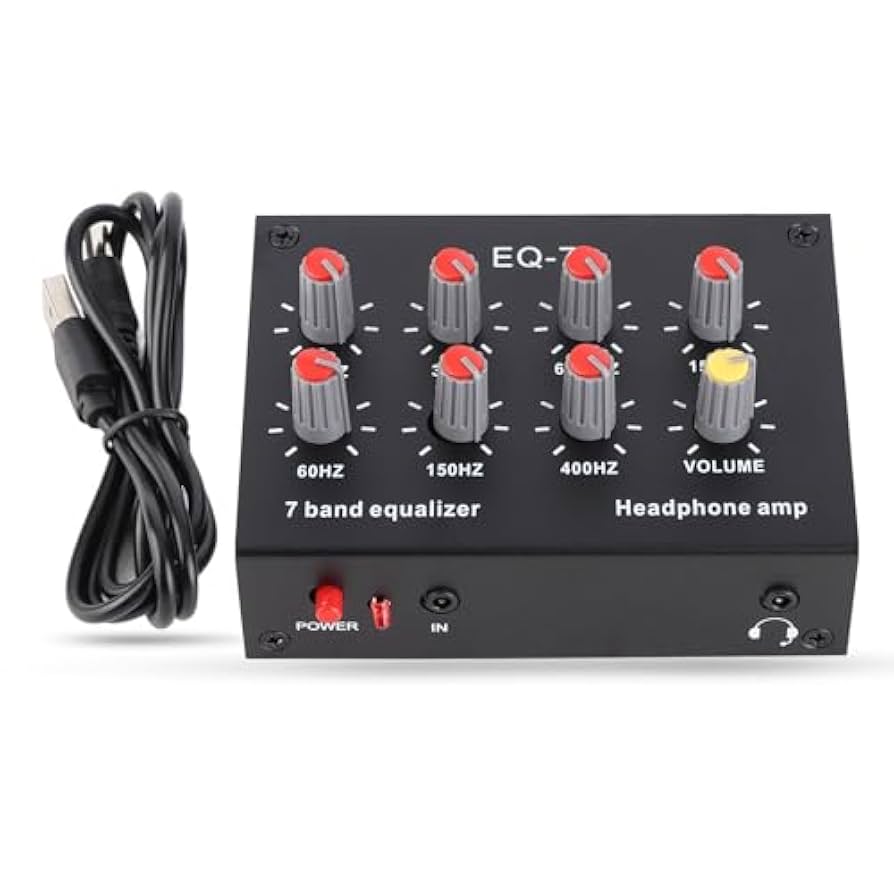 ミュージック ftDVD Amazon.com: 7 Band Sound Equalizer, DC5V-12V Output Input